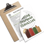 Moving overseas checklist to download