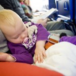 What to expect on board the plane when flying with a baby