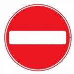 no entry sign